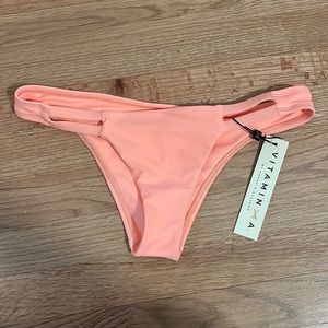 Orange vitamin A bikini bottoms size medium